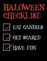 Halloween Checklist