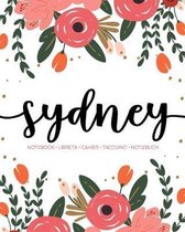 Sydney: Notebook - Libreta - Cahier - Taccuino - Notizbuch: 110 pages paginas seiten pagine