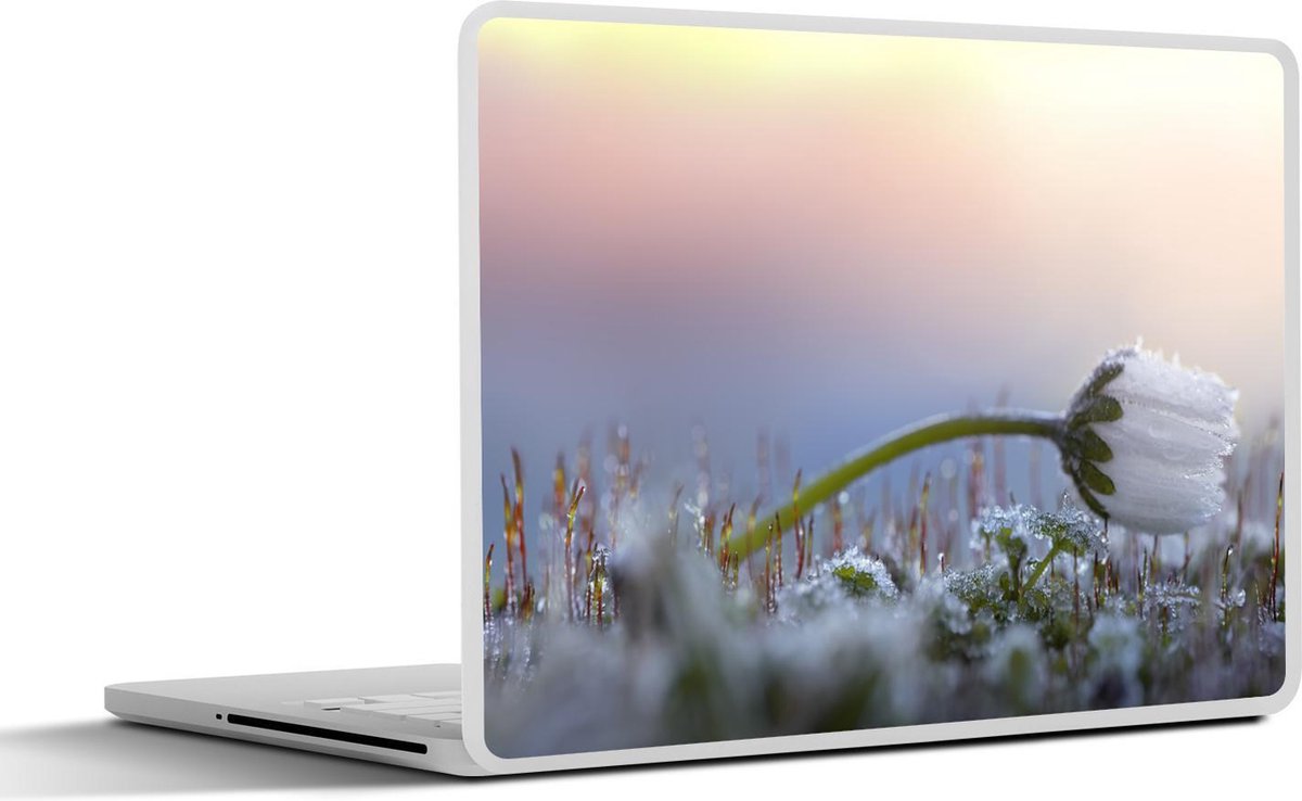 Afbeelding van product SleevesAndCases  Laptop sticker - 15.6 inch - Herfst - Bloem - Kou