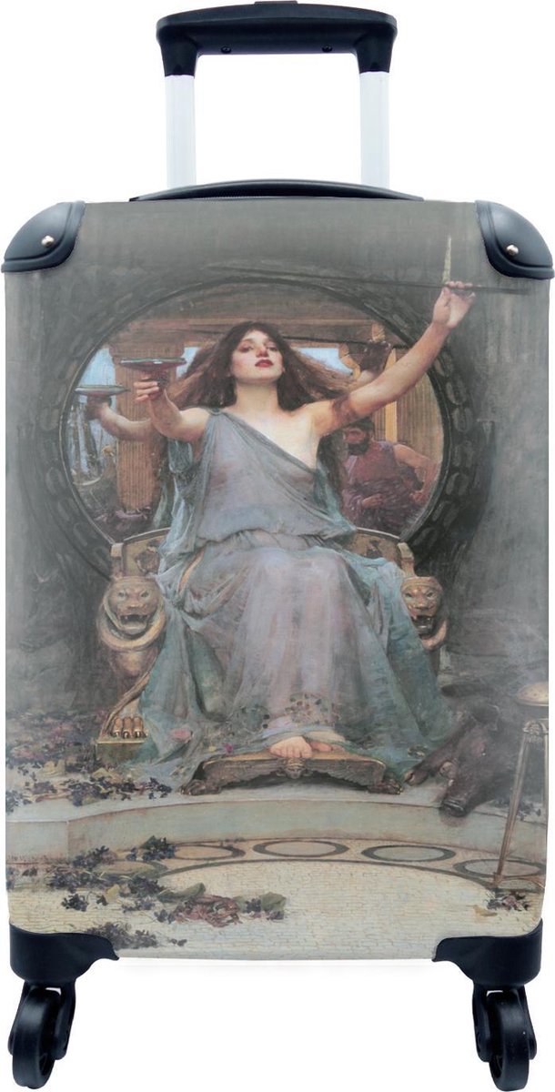 Valise Circé offrant la coupe à Ulysse tableau de John William Waterhouse