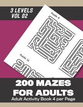 200 Mazes for Adults