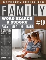 Family Word Search and Sudoku Puzzles Large Print