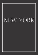 New York: A decorative book for coffee tables, end tables, bookshelves and interior design styling Stack city books to add decor to any room. Monochrome cover effect