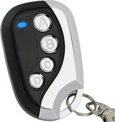 Universele handzender | Afstandsbediening | Garagedeuropener | Signaal duplicator | Extra | Grijs | Zwart