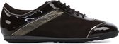 La Cabala Vrouwen Suède Lage sneakers / Damesschoenen L902004 - Bruin - Maat 36