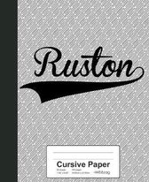 Cursive Paper