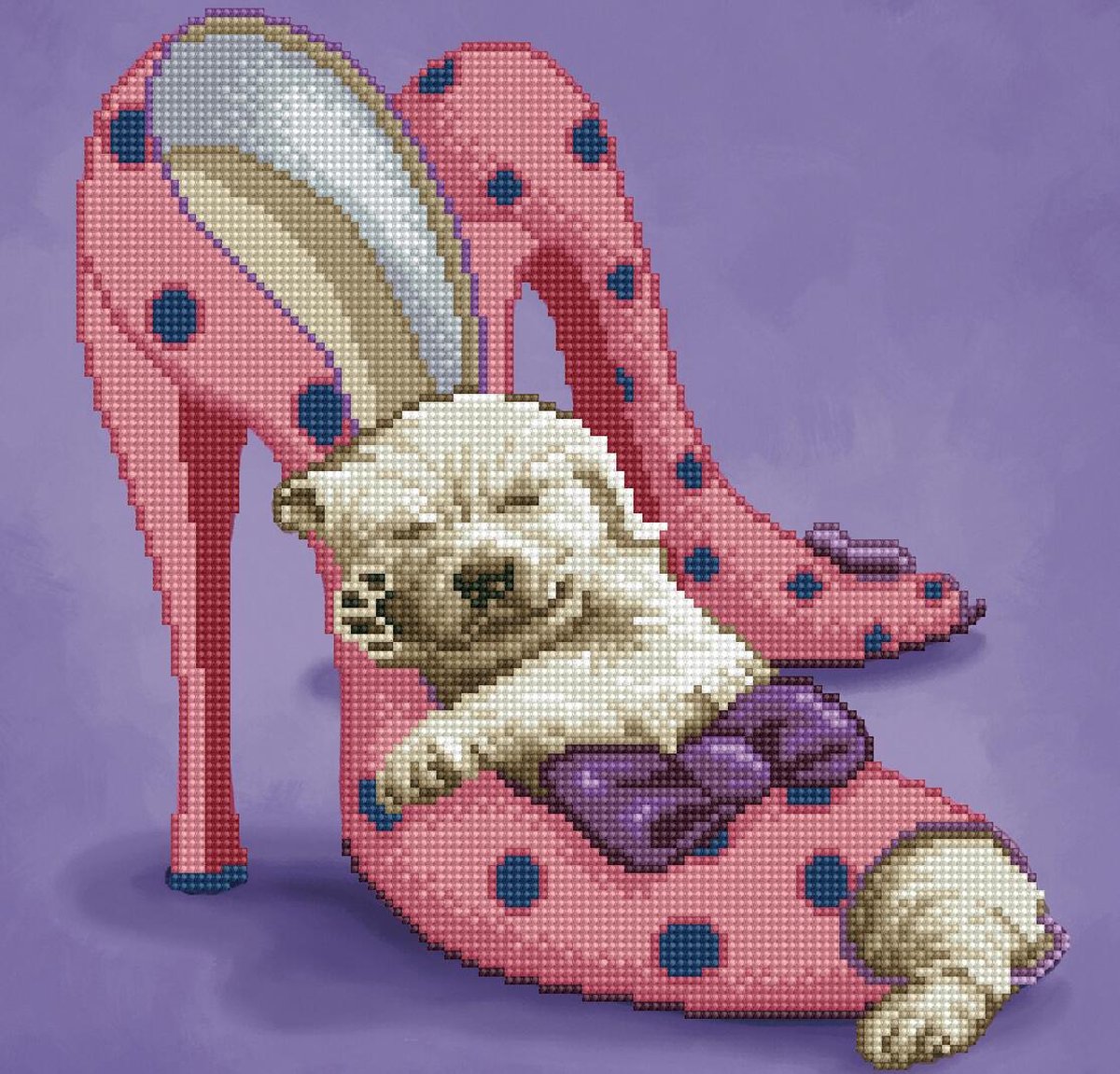 DIAMOND DOTZ Dotz & Dreams - Diamond Painting - 7.868 Dotz - 37x37 cm