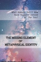 The Missing Element Of Metaphysical Identity: What Humans Until Now Have Vaguely Sensed As The Soul