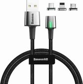 Baseus 1M/2M Magnetic Cable 3-in-1 Type C + IPHONE + Micro USB Cable