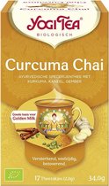 Yogi Tea Curcuma Chai - tray: 6 stuks