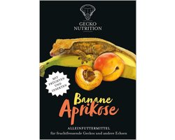 Gecko Nutrition banaan / abrikoos 50 gram