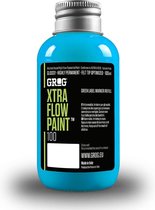 GROG Xtra Flow Paint - navul verf - 100ml - voor squeezers en dabbers - graffiti - Iceberg Blue