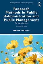Masters in Public Management - Research Methods in Public Administration and Public Management