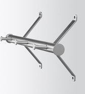 Spinder Design - Bebop 3-haaks Kapstok - Nikkel