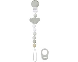Kushies - Speenkoord - Speenketting - Meisjes - Beer - Grijs