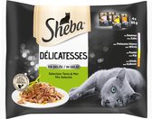Sheba Delicatesse Selectie Van De Chef Gelei Multipack 340 gr