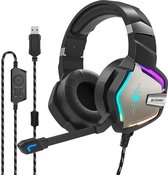 BlitzWolf Gaming Headset | Koptelefoon Met Microfoon | LED Light | Duurzaam