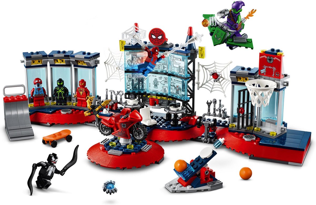 LEGO Spider-Man Aanval op de Spider Schuilplaats - 76175 | bol.com