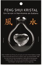 Raamhanger - Hart - Feng Shui - transparant