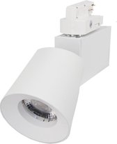 LED Railspot 12W 38 ° Monofasig Dimbaar WIT - Wit licht