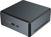 Elementkey RX1 - AMD Ryzen 7 3750H - 16GB Ram - 256GB SSD + 1TB HDD + Vega 10 - Windows 11 PRO + Mini PC - Computer - Zwart