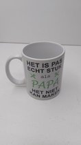Mok 'Het is pas echt stuk als PAPA het niet kan maken' (ideaal voor vaderdag)