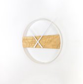 Woodsense® Moderne Scandinavische stijlvolle design wandklok - 40 cm diameter