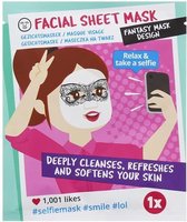 Selfie Sheet mask |kinder masker mask Selfie -SelfieMasker| gezichtsmasker | Sheet mask | gezichtsmasker | Gezichtsverzorging | Gezicht hydratatie | Huidverzorging | Anti uitdrogin