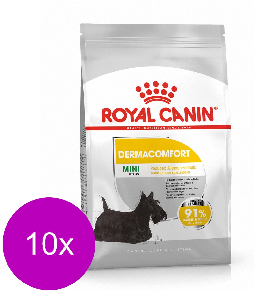 Royal Canin Royal Canin Dermacomfort Mini - Hondenvoer - 10 x 1 kg