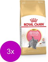Royal Canin British Shorthair Kitten - Kattenvoer - 3 x 2 kg