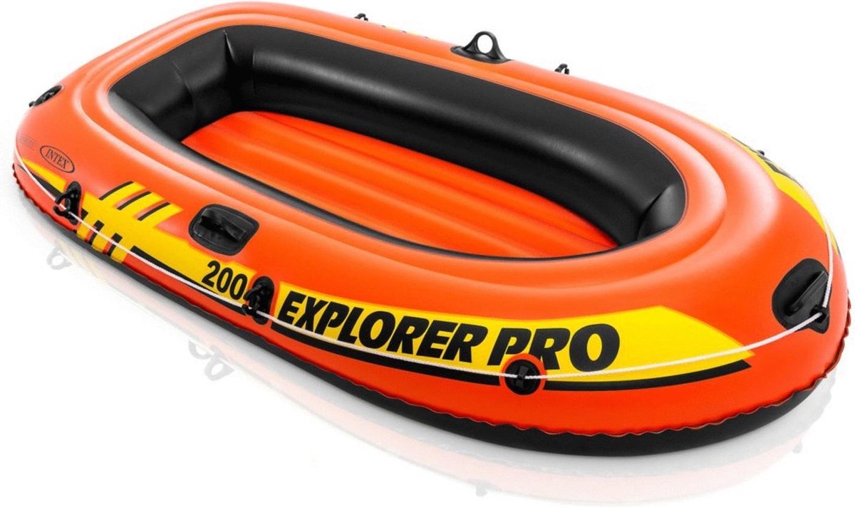 Set bateau gonflable avec rames et pompe Intex Explorer Pro 200 58357NP