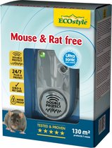Ecostyle Mouse & Rat Free - Ongediertebestrijding - 130 m2