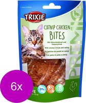 Trixie Catnip Bites - Kattensnack - 6 x Kip 50 g