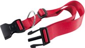 Adori Klikhalsband Nylon Rood - Hondenhalsband - 18-25x1.0 cm