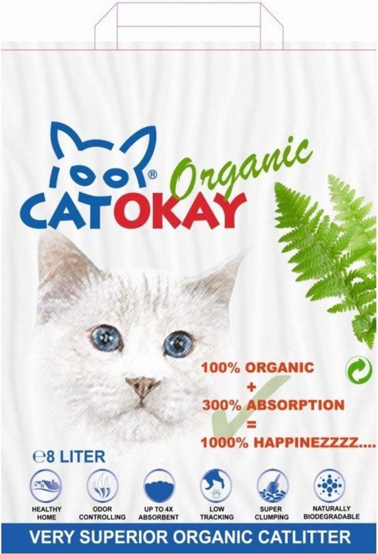 Catokay Organic Kattenbakvulling