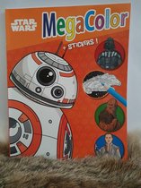 Megacolor kleurboek Star Wars Oranje