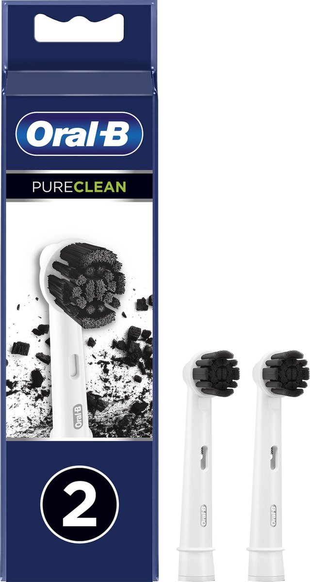 Oral-B Pure Clean Opzetborstel - 2 Stuks