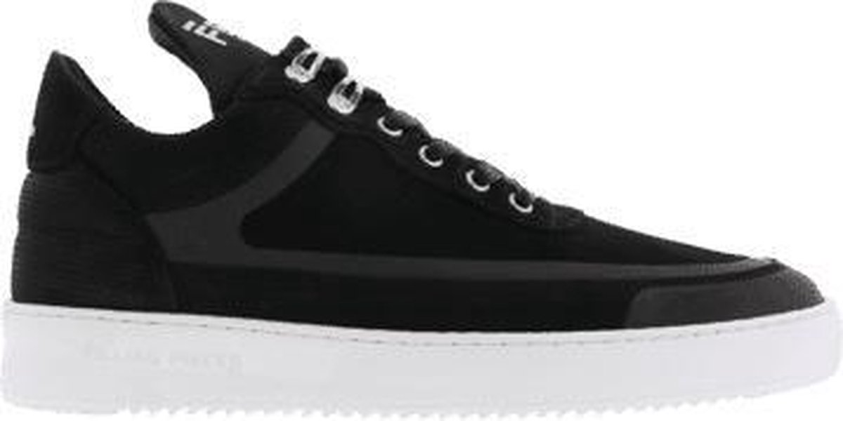 Filling Pieces Low Top Ripple Meta Heren maat 45 Zwart - Schoenen.nl