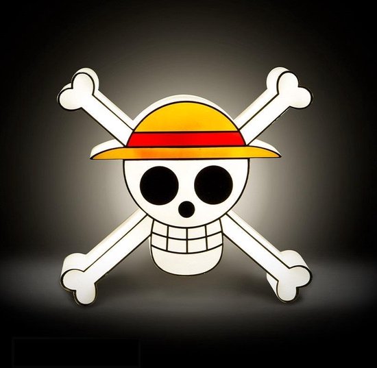One Piece - Lampe à logo tête de mort | bol.com