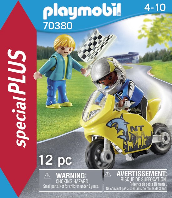 PLAYMOBIL Special Plus Enfants et moto - 70380