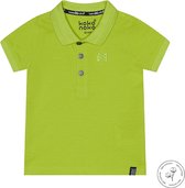 Koko Noko Bio Basic Polo Shirt NOAH Neon Yellow - Maat 134/140