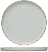 Concrete - Dinerbord - D28cm - Aardewerk - (Set van 4)