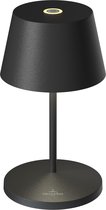 Seoul Oplaadbare Tafellamp zwart IP65 CCT dimbaar - Modern - Villeroy & Boch