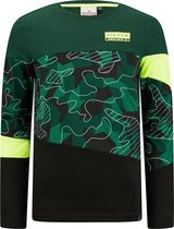 Retour Jeans Thomas Jongens T-shirt - Dark Green - Maat 116