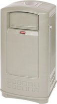 Rubbermaid Landmark Junior container met asbak 133 ltr, (VB000991)