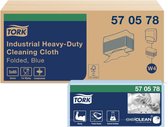 Tork Industrial Heavy-Duty gevouwen reinigingsdoek, blauw, doos à 325 doeken (570578)