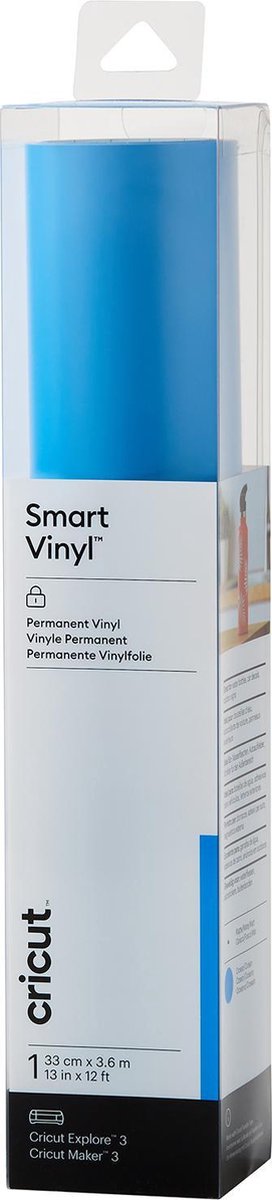 Cricut Joy Xtra Permanent Smart Vinyl - White, 9-1/2 x 3 ft