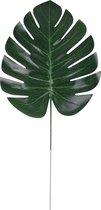 Fleurs Artificielles Feuilles Vert Baby Shower - 8 pcs feuille - décoration jungle verte