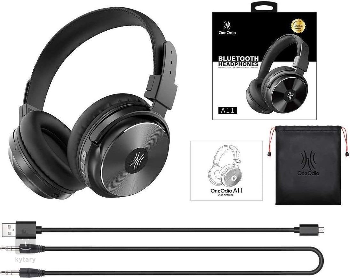 Oneodio - A11 - koptelefoon - Headphone - Muziek - DJ - Draadloos | bol.com