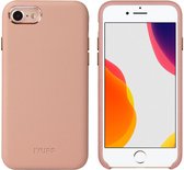IYUPP Leren telefoonhoesje geschikt voor Apple iPhone 7 / 8 / SE 2020 / SE 2022 Hoesje Leer Roze - Premium